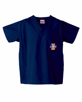University of Illinois Navy 1-Pocket Top 